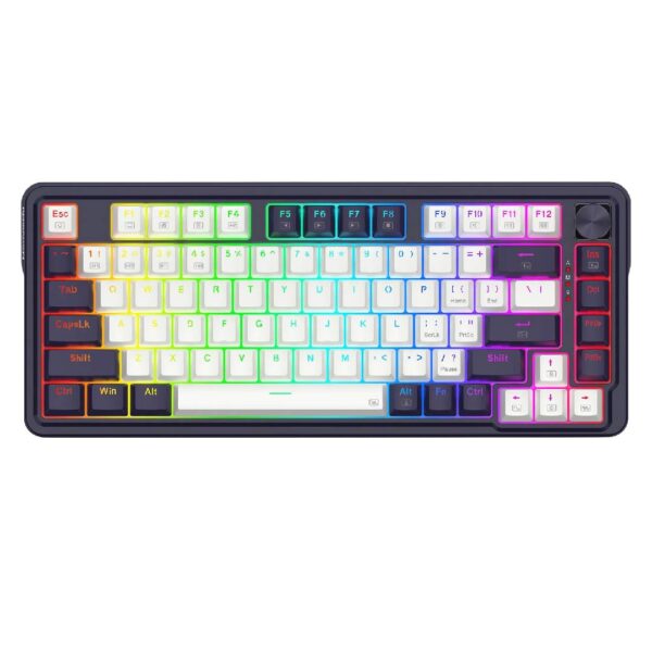 Teclado Redragon UCAL PRO White-Black K673WB-RGB-PRO Sw Red