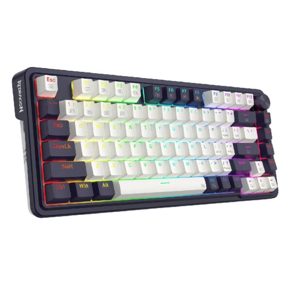 Teclado Redragon UCAL PRO White-Black K673WB-RGB-PRO Sw Red - Imagen 2