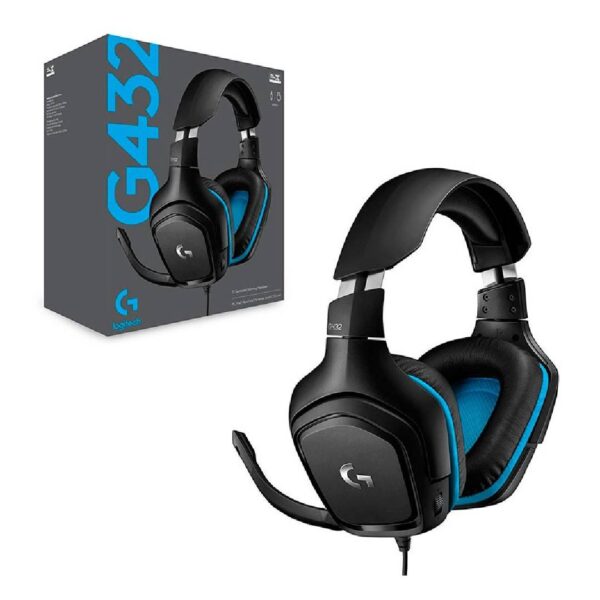 Audífonos Gamer Logitech G432 Dts 7.1 Surround Pc Xbox Ps4 5