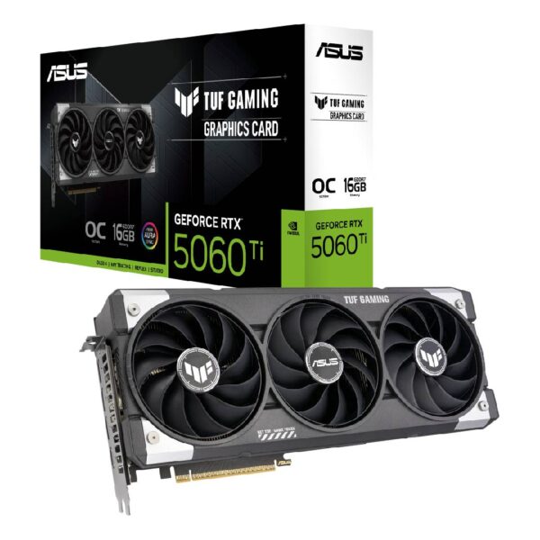 Tarjeta de Video ASUS TUF RTX 5060 Ti OC 16GB GDDR7