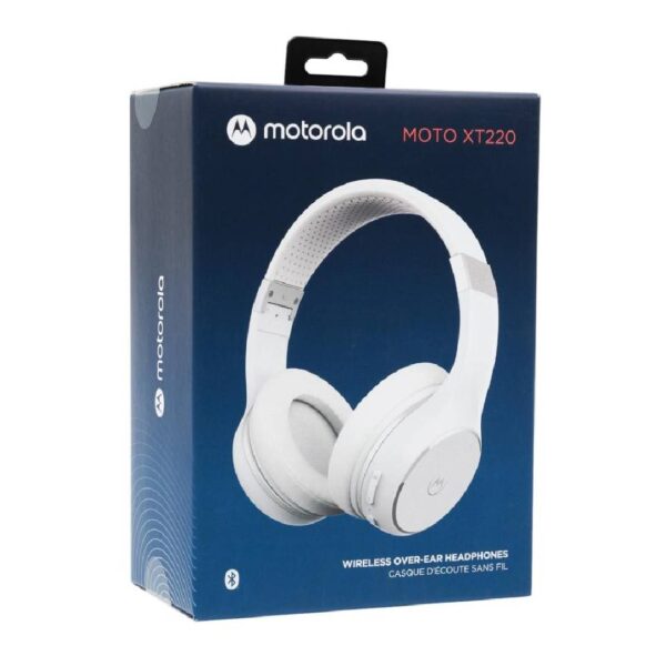 Audifonos Inalambricos Motorola MOTO XT220 BT Blanco - Imagen 2