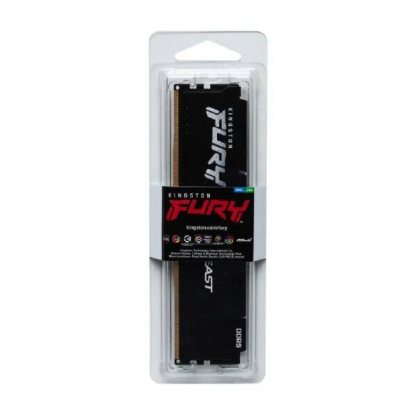 Memoria RAM Kingston Fury Beast 16GB 6000MTs DDR5 CL36 DIMM - Imagen 3