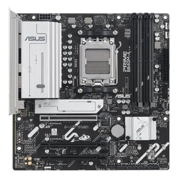 Placa Madre Asus PRIME B840M-A DDR5 AM5 - Imagen 2