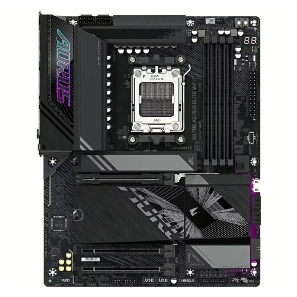 Placa Madre Gigabyte X870E AORUS Elite Wi-Fi7, AM5, DDR5 - Imagen 2