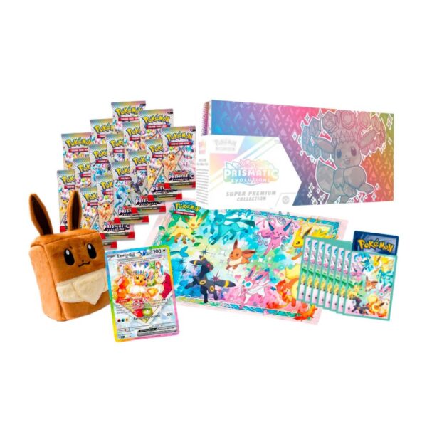 Pokemon TCG Evoluciones Prismaticas, Coleccion superpremium - Imagen 4