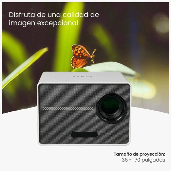 Proyector Portatil LEVO Mini Halo 9000lm Bluetooth HD - Imagen 3