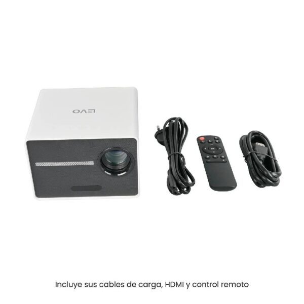Proyector Portatil LEVO Mini Halo 9000lm Bluetooth HD - Imagen 4