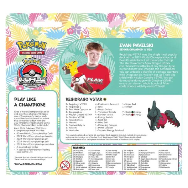 Pokemon TCG: World Championship Decks, Regidrago Vstar - Imagen 2