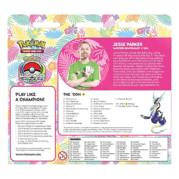 Pokemon TCG: World Championship Decks, The Don - Imagen 2
