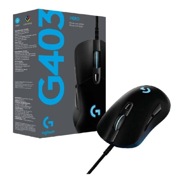 Mouse Gamer Logitech G403 Wired Lightsync 16000 Dpi Rgb - Imagen 2