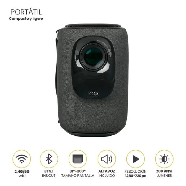 Proyector Portátil LEVO Nova HD - Imagen 2