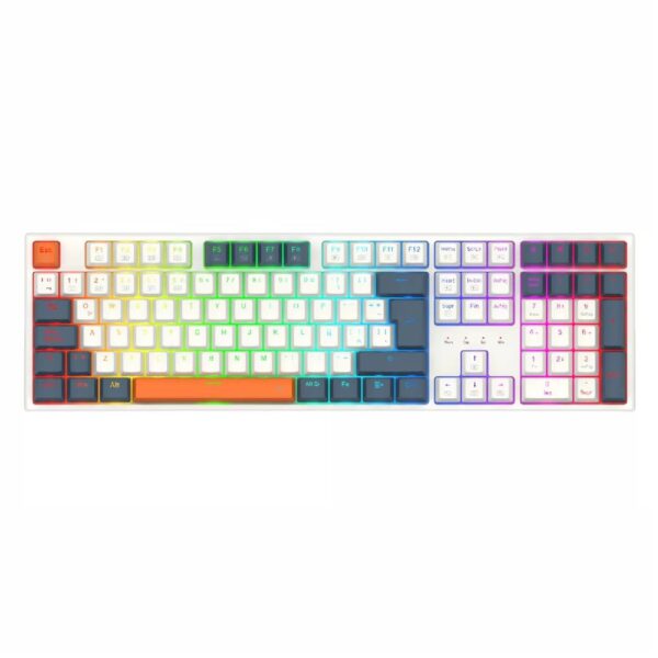 Teclado Redragon Trundle K668WBO RGB USB C Sw Red Español