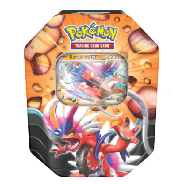 Pokemon TCG Slashing Legends Tin Case, Koraidon Español