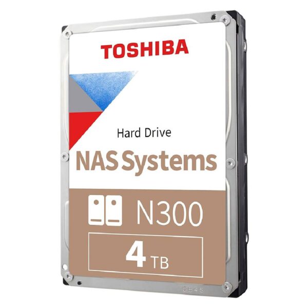 Disco Duro Interno Toshiba N300 para NAS 4TB