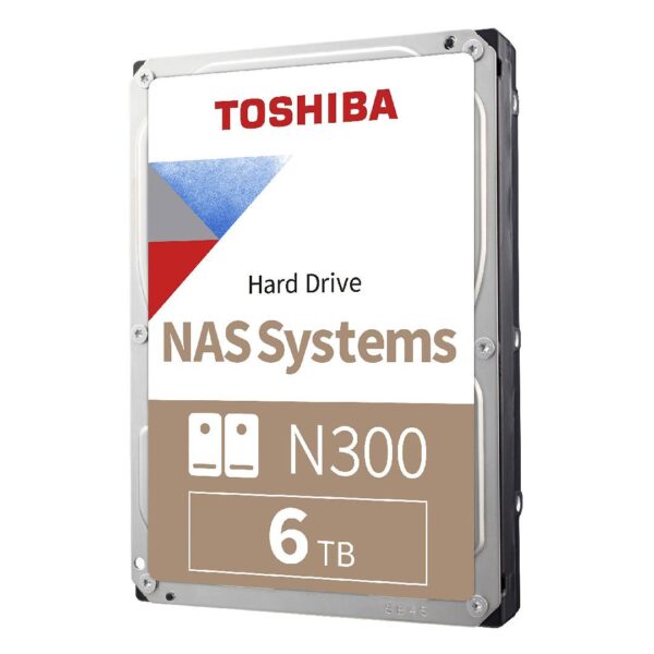 Disco Duro Interno Toshiba N300 para NAS 6TB