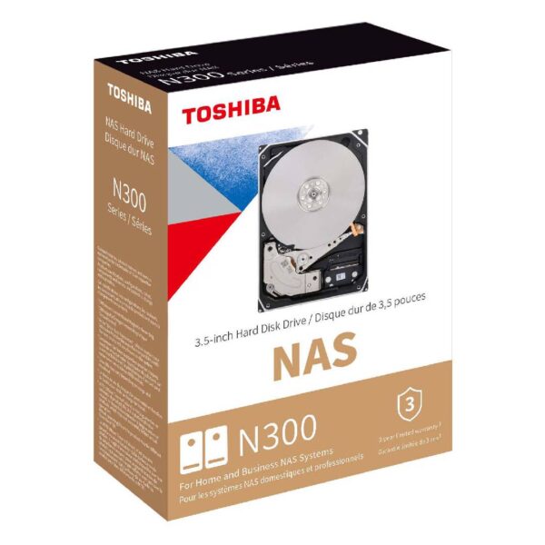 Disco Duro Interno Toshiba N300 para NAS 6TB - Imagen 3