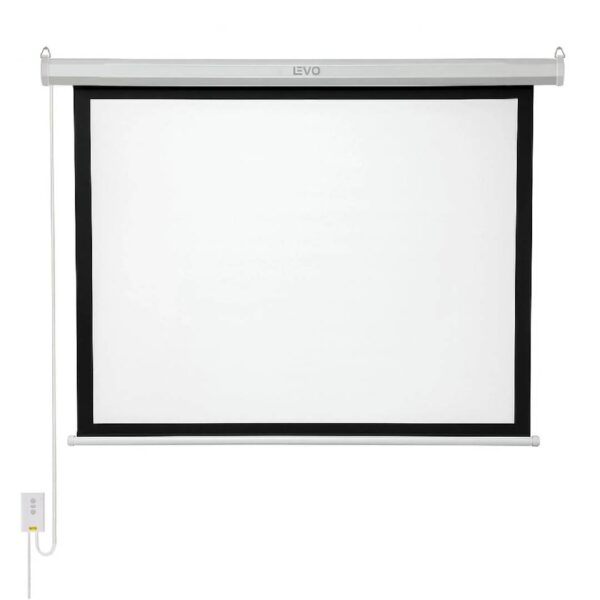 Telón Eléctrico LEVO 60 pulgadas con control 120 x 90cm