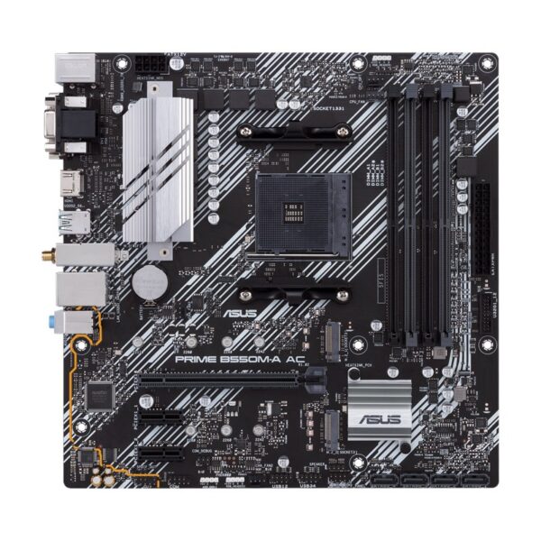 Placa Madre ASUS Prime B550M-A AC MicroATX AMD AM4