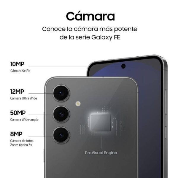 Samsung Galaxy S24 FE, 5G, 256G, 8GB RAM, Grafito - Imagen 7
