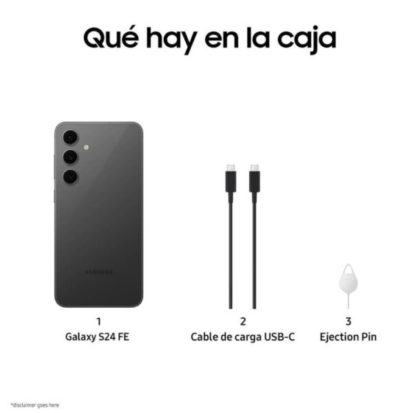 Samsung Galaxy S24 FE, 5G, 256G, 8GB RAM, Grafito - Imagen 8