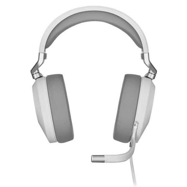 Audifonos Gamer Corsair HS65 SURROUND Cableado, Blanco - Imagen 3