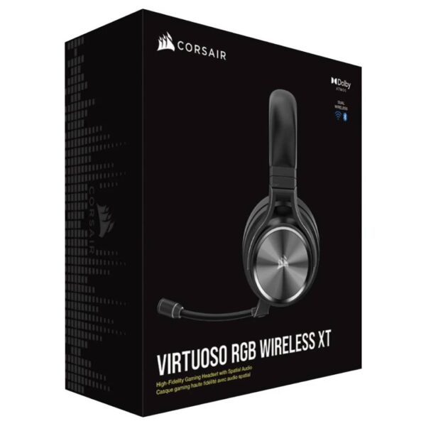 Audifonos Gamer Corsair VIRTUOSO RGB WIRELESS XT - Imagen 3