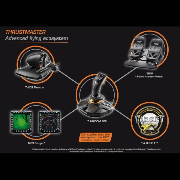Pack Simulador de Vuelo Thrustmaster T.16000M FCS - Imagen 5