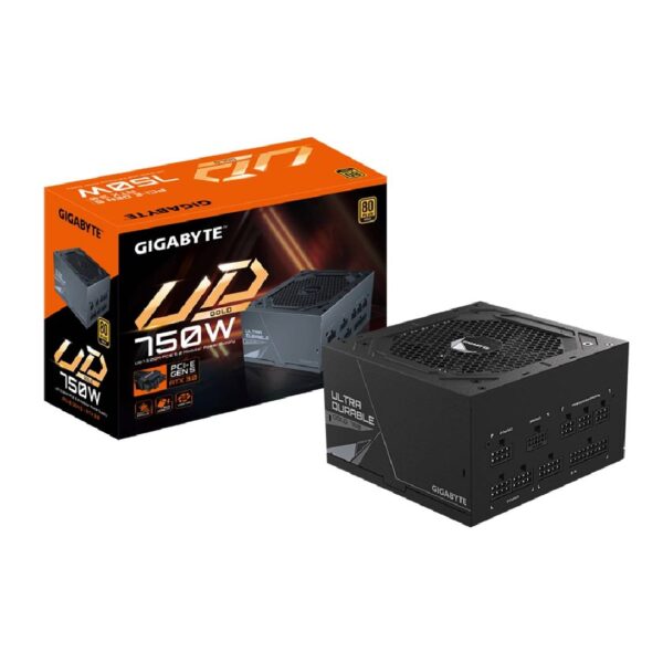 Fuente de Poder Gigabyte 750w 80+ Modular GP-UD750GM