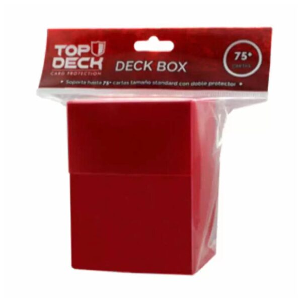 Deck Box Plastico XL 120 Color Rojo - Imagen 2