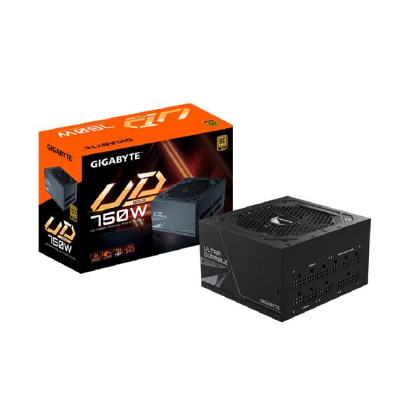Fuente de Poder Gigabyte 750w 80+ Modular GP-UD750GM