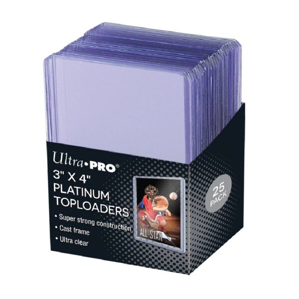 Protector Rigido Ultra Pro Topload 3x4 Ultra Clear Platinum
