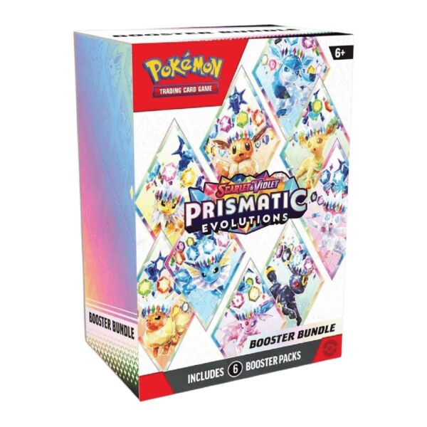 Pokemon Scarlet & Violet Prismatic Evolutions Booster Bundle