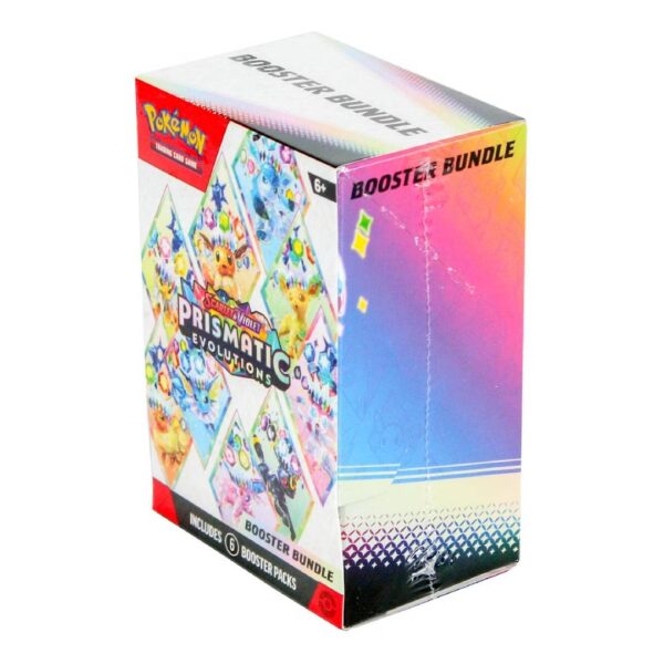 Pokemon Scarlet & Violet Prismatic Evolutions Booster Bundle - Imagen 2