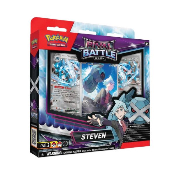 Pokemon TCG: Rival Battle Deck Steven - Ingles