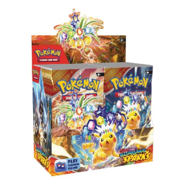 Pokemon: Scarlet & Violet, Surging Sparks Booster Box ING