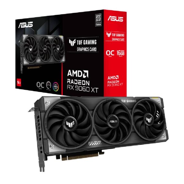 Tarjeta de Video ASUS TUF Radeon RX 9060 XT OC, 16GB GDDR6