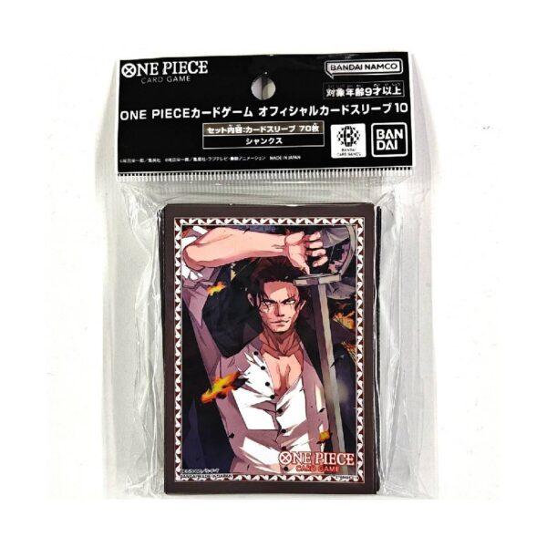 Protectores One Piece TCG Official Sleeves 10, Shanks - Imagen 2