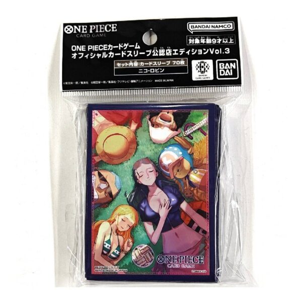 Protectores One Piece TCG Official Vol. 3, Nico Robin - Imagen 3