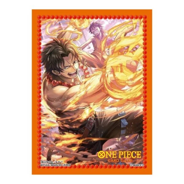 Protectores One Piece TCG Official Sleeves 10, Portgas.D.Ace