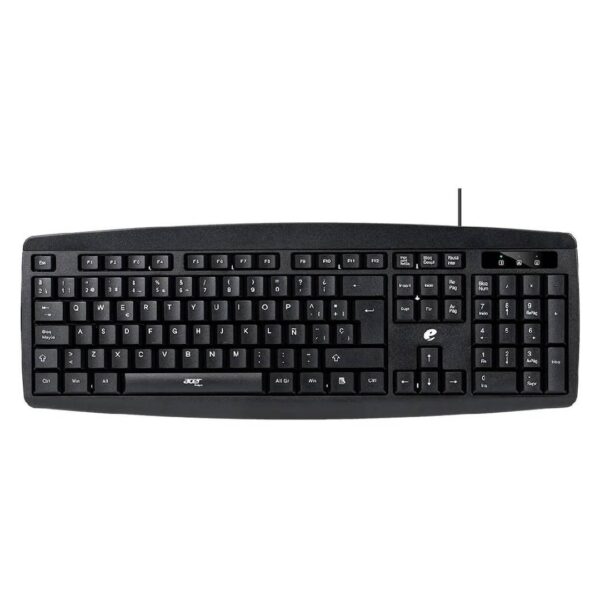 Kit Teclado y Mouse Acer EAK030 SP Alámbrico Negro - Imagen 3