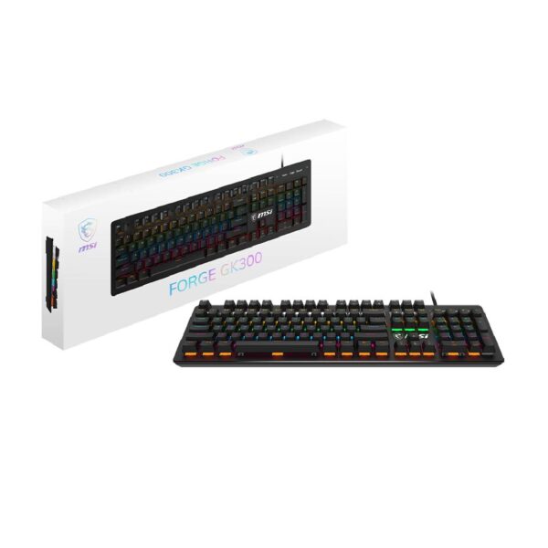 Teclado Gamer MSI Forge GK300 - Imagen 2