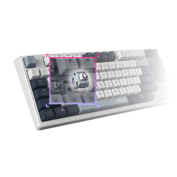 Teclado Gamer MSI Forge GK600 TKL US Wireless - Imagen 4