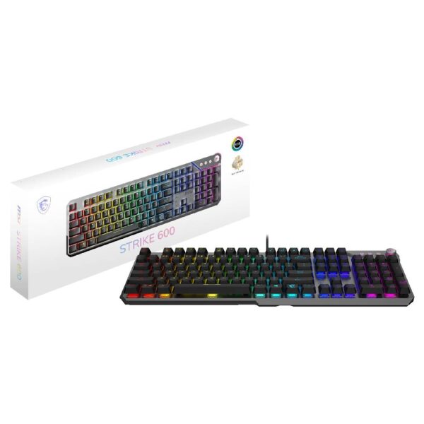 Teclado Gamer MSI Strike 600 Silent US - Imagen 2