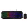 Combo Teclado y Mouse Gamer MSI Forge GK100