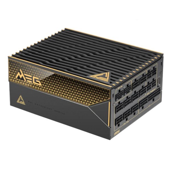 Fuente de Poder MSI MEG Ai1600T PCIE5 80+ Titanium