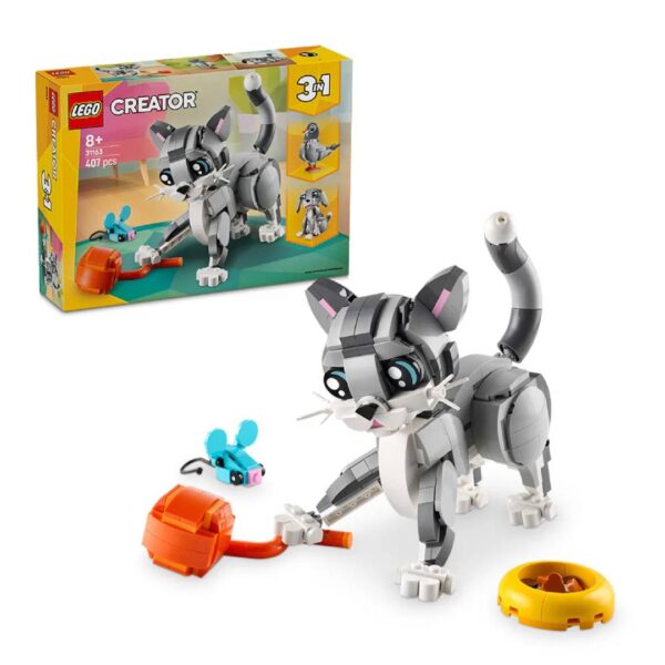 LEGO Creator 3 en 1: Gato Juguetón 31163