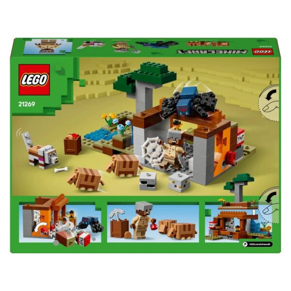 LEGO Minecraft: La Expedición a la Mina del Armadillo 21269 - Imagen 6
