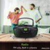 Radio Boombox Philco CD PBB2005BT-BK - Imagen 4