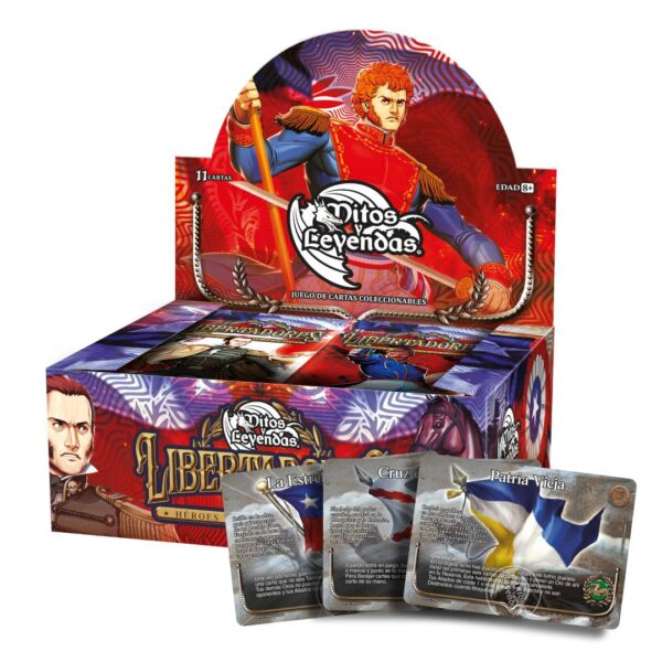 (PREVENTA) Megapack Libertadores Display, 2 Kits Batalla, 2 Mystery Box - Imagen 2
