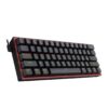 Teclado Redragon Fizz RGB K617-RGB Switch Red, Black - Imagen 2